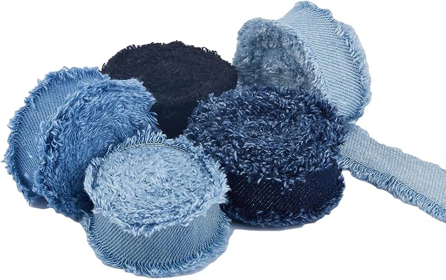 Amazon.com: SUPERFINDINGS 5 Rolls 10 Yards Fringes Fabric Ribbon Amazon.com: SUPERFINDINGS 5 Rolls 10 Yards Fringes Fabric Ribbon